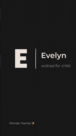 Baby Girl Names Starting With E ✨