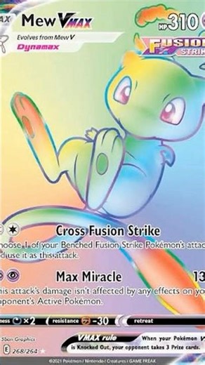 Mew VMAX brought to life…