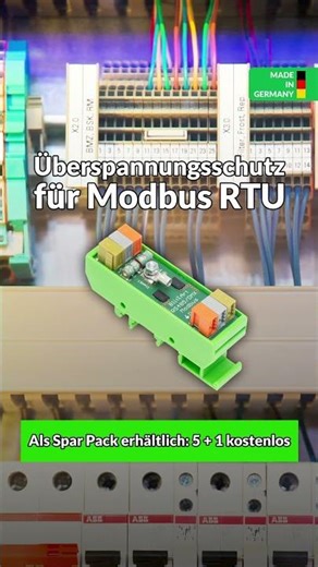 ⚡️ Schützen Sie Ihre Modbus, DMX, ekey, Profibus-Systeme vor Blitzschlag! ⚡️