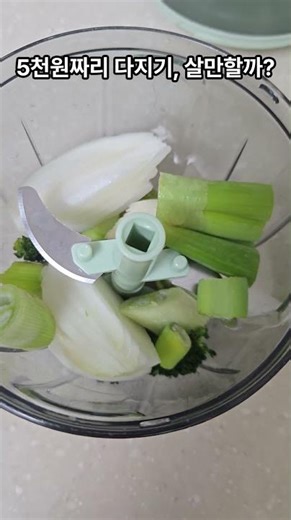다이소 5천원 채소다지기 살만할까? #다이소살림템 #야채다지기