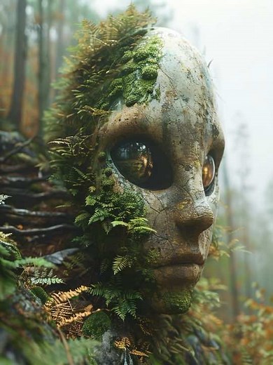 Encounters #aigenerated #surreal #alien #future