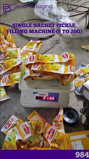 Small Sachet Pickle Packing Machine | Pearl Packaging