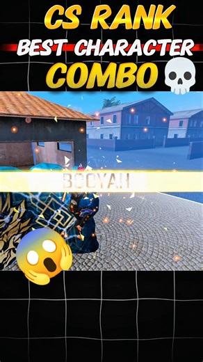 Most Powerful Character Skill Combination for CS Rank 🔥🤫