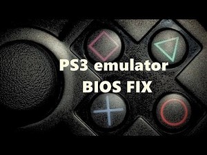 How download ps3 emulator and Fix the BIOS problem