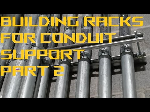 Fabricating Unistrut Conduit Racks Pt.2
