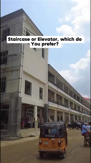 Staircase or elevator, which do you prefer when entering a building? | Walkwithsimon