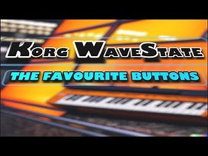 Korg WaveState - making a Setlist (Favourite Buttons - Bank Buttons programming)