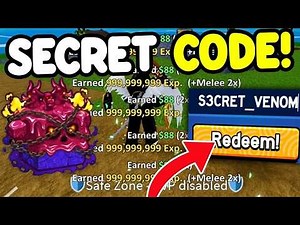 [VENOM CODE] ALL WORKING BLOX FRUITS CODES In APRIL 2026! ROBLOX BLOX FRUITS CODES