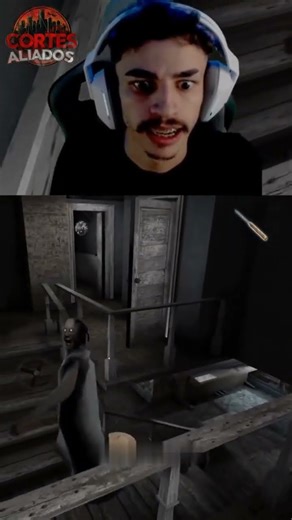 Bistecone jogando terror Kkkkkk #react #bistecone