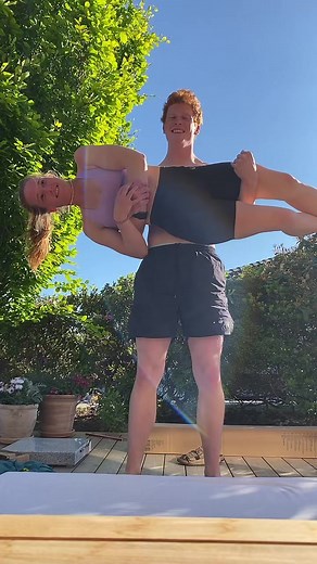 Outdoor Acrobatic Workout Demonstration