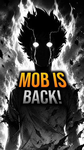 Mob Psycho 100 Official Anniversary Movie! 😱 Fans' Favorite Episodes Return Remastered #shorts