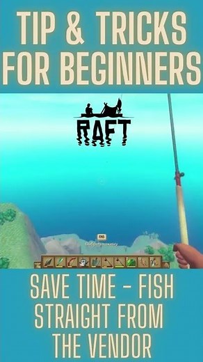 RAFT | Beginners Guide | Fishing trick | Save time - Fish Straight from the Vendor