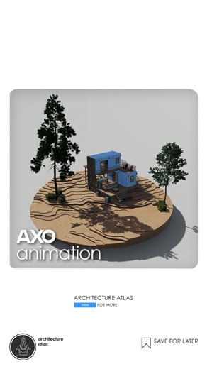 Architecture Atlas | Axo animation • • ➡️ For more, visit my page & stay tuned. Don’t forget to like and follow. You can access my free assets. Link in bio. •... | Instagram