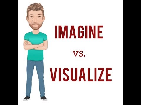 The Difference Between Imagine and Visualize - Lesson (810) Imagine vs. Visualize - Tutor Nick P