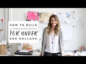 How to Build a Tradeshow Booth