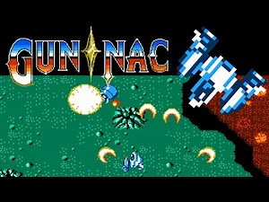 Gun⟡Nac (FC · Famicom) original video game version | full game completion session for Level 4 🎮