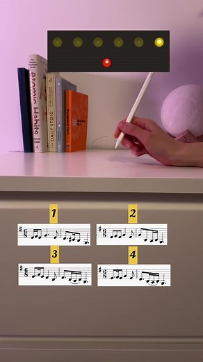 This is getting harder 🤓. This time, you can hear the rhythm pattern and then listen to a simple melody in this pattern. I love playing in 6/8. What about you? #rhythm #quiz #quiztime #learning #violinlessons #violinstudent #violin #violinlove #violinlover #musiclover #yuliiaviolin #beginner #violinteacher #funplay #funquiz