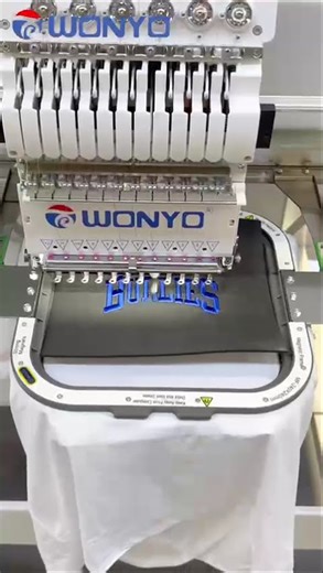 How to Use Magnetic Embroidery Hoop for WONYO Machine