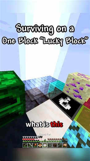 The Cloud Pet in Minecraft is GOATED