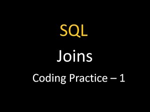 Joins || Coding Practice -1 || SQL || Nxtwave