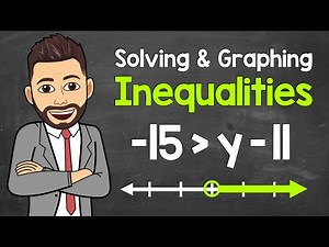 How to Solve and Graph One-Step Inequalities | Math with Mr. J