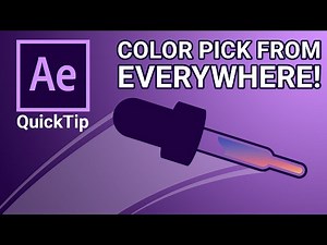 Adobe After Effects Color Picker Secret