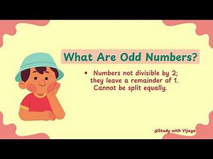 Odd Numbers Explained: The Quirky Rebels of Math! ‪@gsvhj‬