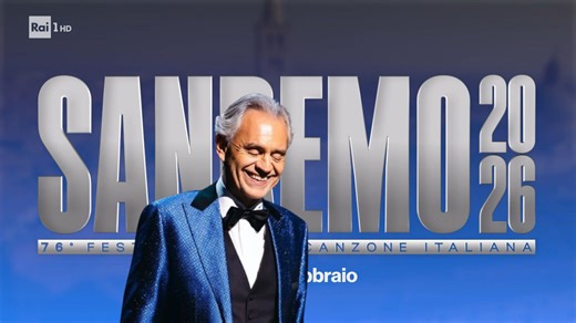 Sanremo Andrea Bocelli super ospite della finale