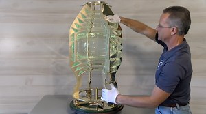 Antique Lighthouse Lens Via CNC