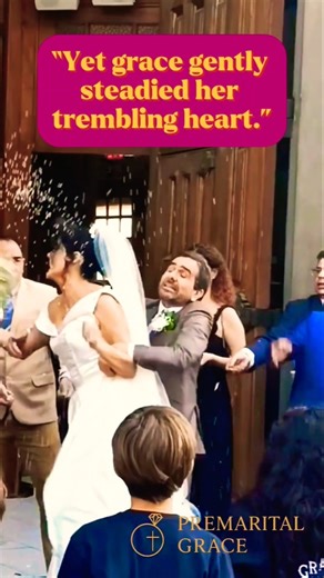 A Bride Seeking Calm in a Sudden Wedding Moment #shorts