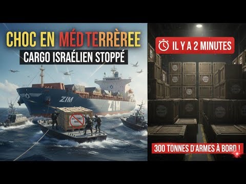 Choc en Méditerranée : 300 tonnes d’armes à bord d’un cargo israélien stoppé