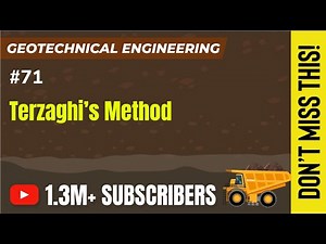Terzaghi's Method - Bearing Capacity - Foundation Engineering GATE