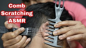 14K views · 202 reactions | Comb Scratching Head Massage | Home ASMR Clinic | Home ASMR clinic | Facebook