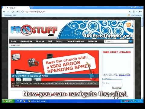 How to get Free Stuff, Freebies & Free Samples online