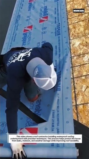 Professional Roof Installation Process | Satisfying Roofing & Carpentry Skills