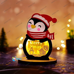 Small Penguin Christmas Shadow Box SVG for Cricut Joy, Scanncut, Cameo4 - Penguin Light Box,diy Christmas Penguin Lantern Paper Cut - Etsy Canada