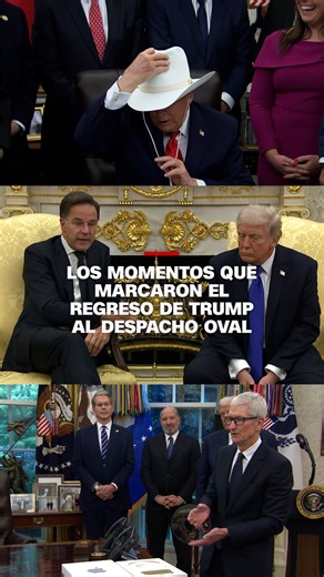 Desde episodios polémicos hasta escenas fuera de protocolo, CNN repasa los momentos más inesperados que se vivieron en el Despacho Oval de la Casa Blanca durante el primer año del regreso de Donald Trump a la presidencia. | CNN en Español