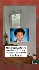 801K views · 27K reactions | Emotional Tribute: Justin Etienne's Prom Date Honors His Memory with Dress and Corsage | Smash Da Topic | Facebook