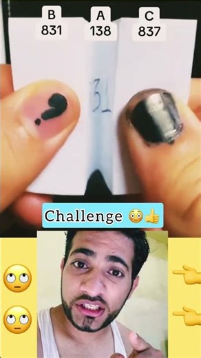 Challenge 😳🔥❤️✅#question #challenge #fun #viral