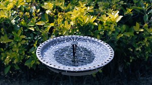 Watch Freestanding Solar Bird Bath Fountains on Amazon Live