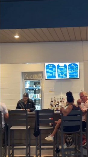 Outdoor Bar Hut Open @ Eastport Town Center In The Villages Florida