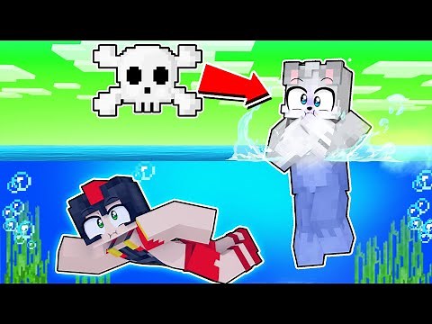 MINECRAFT but the AIR IS TOXIC 🤯☠️ INVICTOR and ACENIX ROLEPLAY