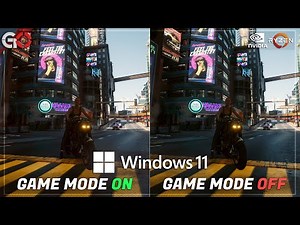 Windows 11 Game Mode ON vs OFF | Gaming Performance Test