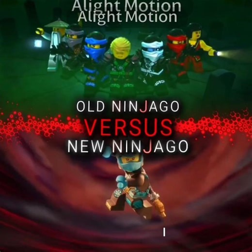 OLD NINJAGO VS NEW NINJAGO #edit