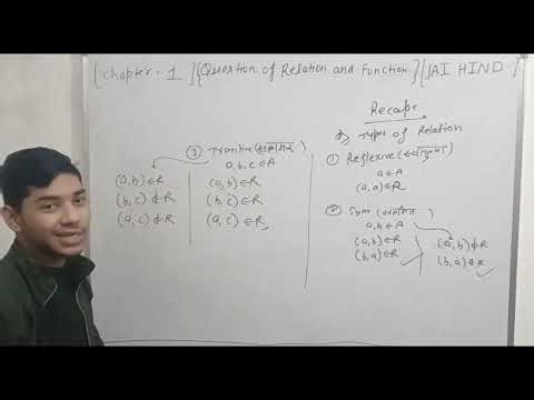 Relation and Function Part=2 Class 12th (Mini Short) All Concept Covered/Top PYQ Questions JAI HIND.