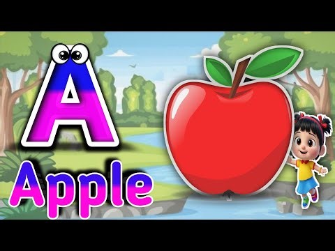 Phonics Song 2 with TWO Words in 3D - A For Airplane - ABC Alphabet Songs with Sounds for Children