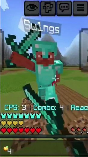 UNSTOPPABLE! My CRAZIEST Minecraft Combo EVER! #Shorts #Minecraft #Gaming #Viral