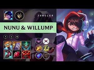 Nunu & Willump Jungle vs Kha'Zix - KR Master Patch 25.23