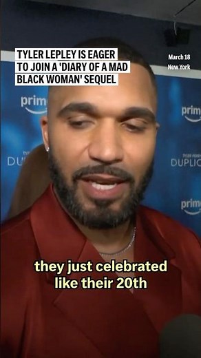 Tyler Lepley is eager to join a 'Diary of a Mad Black Woman' sequel