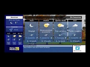 MétéoMédia HD '' Nouvelle version '' - Prévision Locales